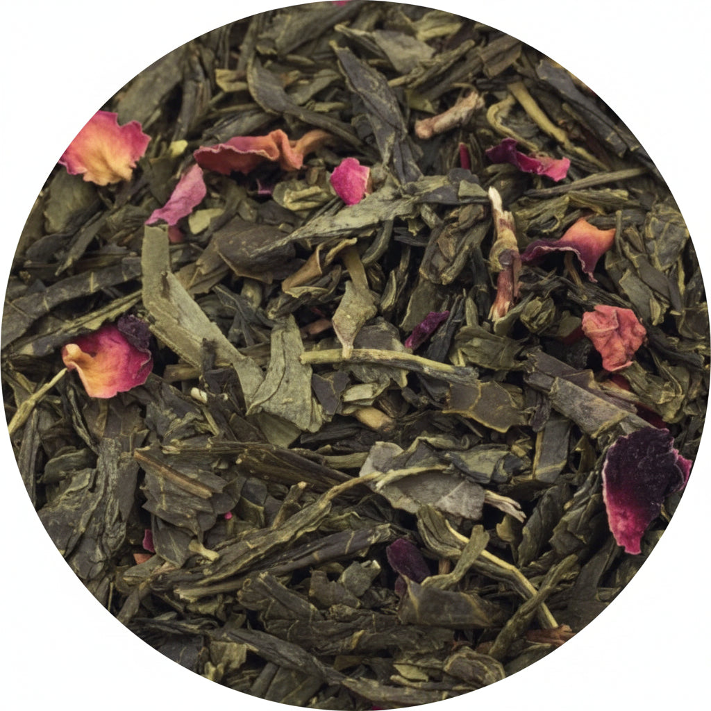 Pomegranate Rose Green Tea