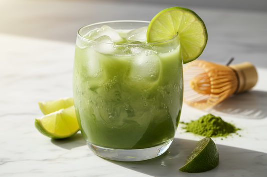🍵 How to Make a Simple Matcha Soda for the Summer — A Persian Twist on Green Tea Refreshment