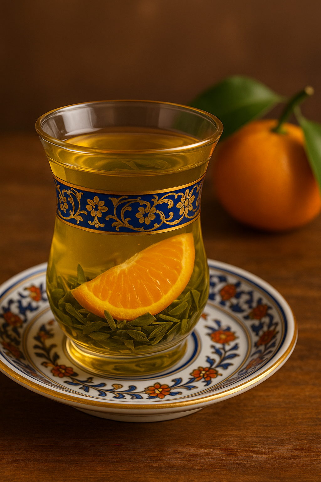 Sunlit Mandarin Green Tea