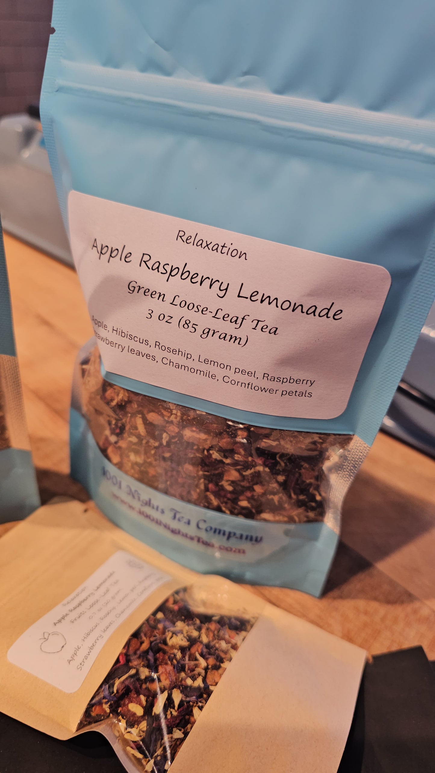 Organic Relaxation Raspberry Apple Lemon