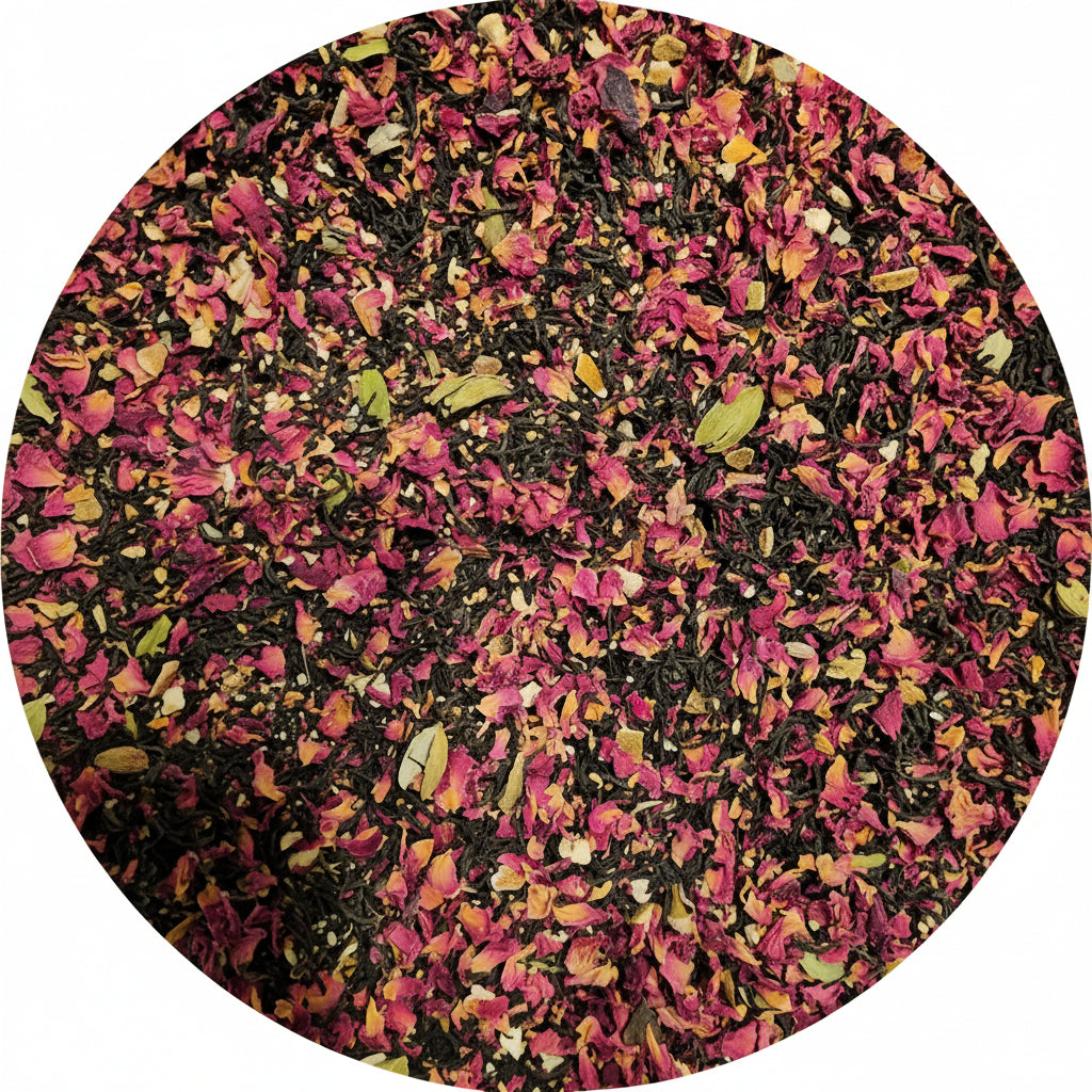 Scent of Persia (Saffron, Rose, Orange Cardamom Black tea)